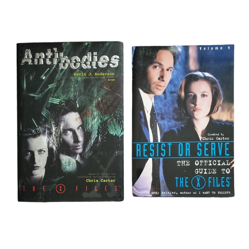 X-Files Books (set of 2)